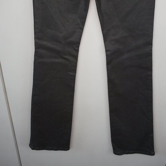 New Joe's Jeans High Rise Boot Cut Jeans in Black Coated size 26 - Picture 12 of 15